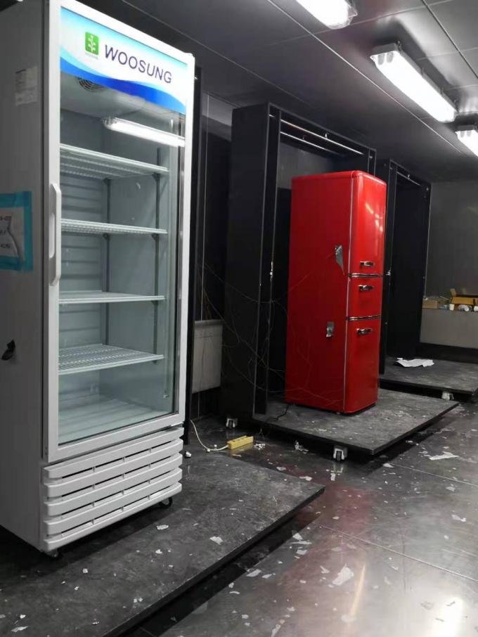 elevator hard pendulum shock device