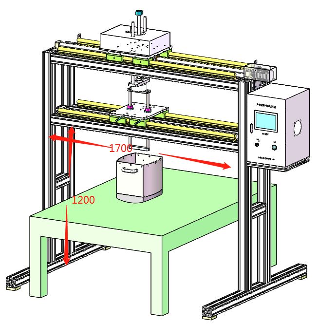 impact test frame